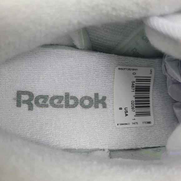 Reebok Princess White 1475 Comfort Walking Shoes Sneakers Womens 8 Classic NEW - Picture 10 of 11